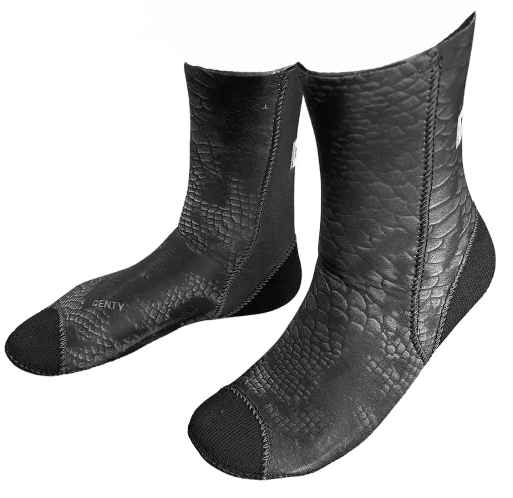 [C5AGM3941] Chaussons Anaconda 5mm refendu supratex (Anaconda Gris, M(39 41))