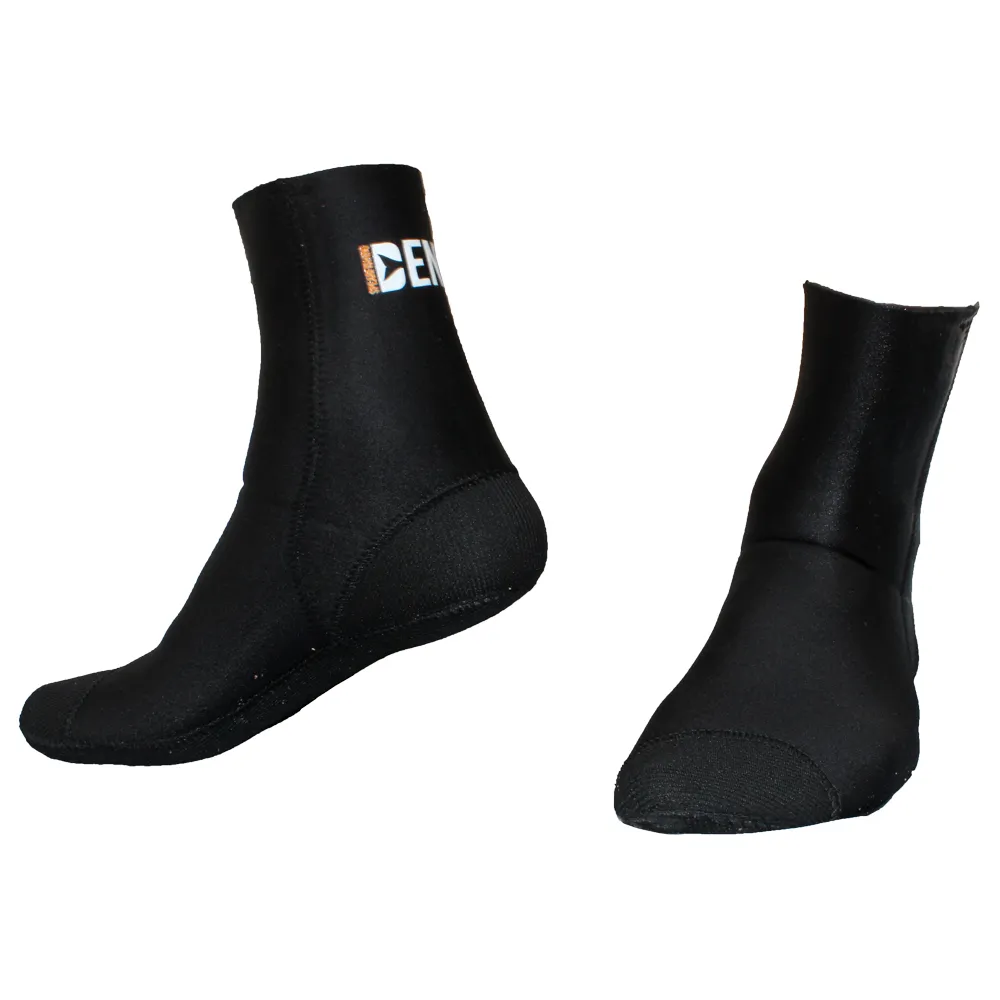 [C5NM3941] Chausson 5mm noir refendu supratex protection pointe et talon (M(39 41))