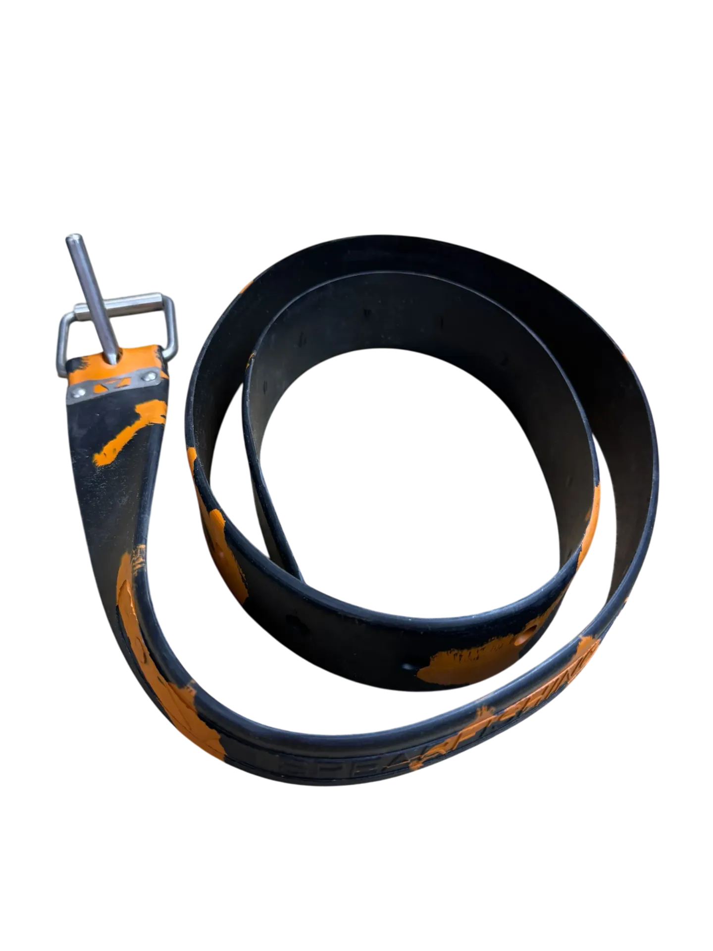 [CMSNO] Ceinture marseillaise Silicone Noire et Orange