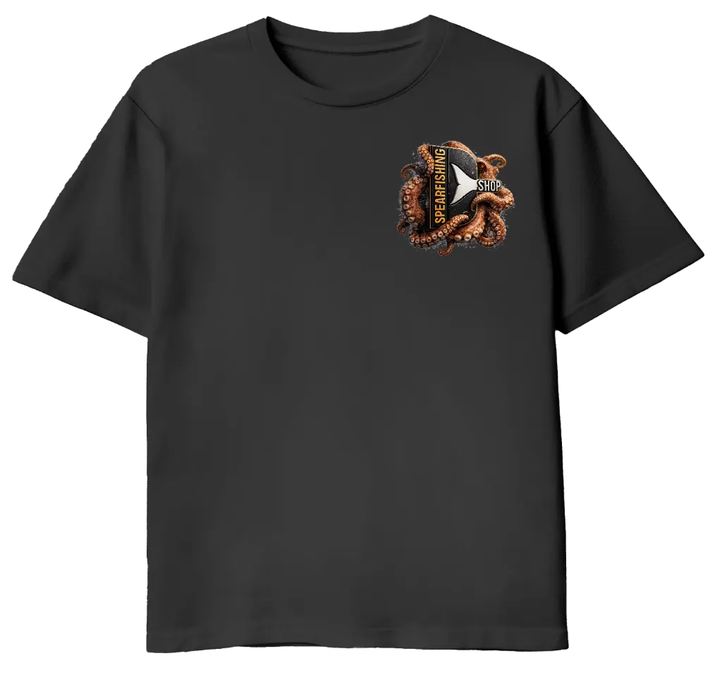 Tee-shirt Noir Série Poulpe