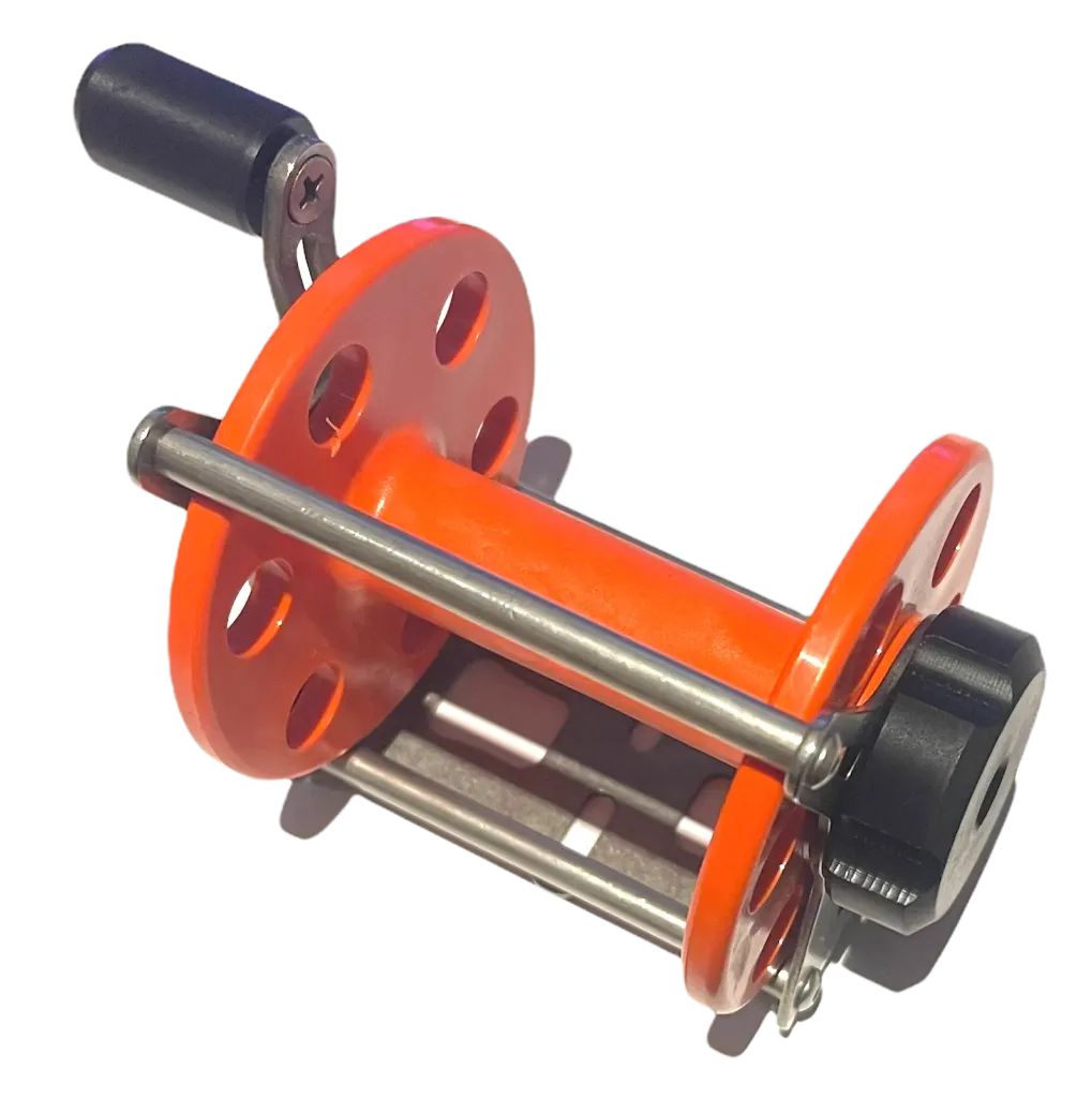 [MVOGV50] Moulinet vertical Orange grand volume 50m