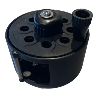 [MVCNGV50] Moulinet Vertical caréné Noir grand volume 50m