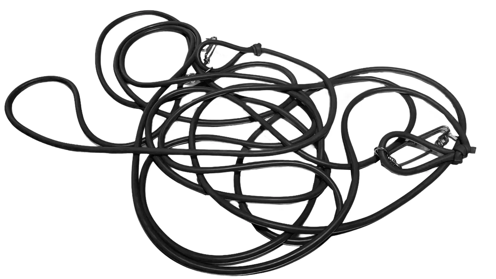 [EB10MN9MM] Elastique de bouée 8 à 10m en 9mm extensible 30m (Noir)