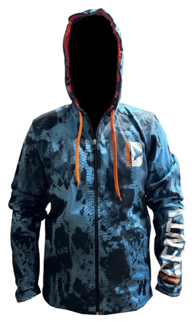 [SWEBDSC1S] Sweat étanche Bleu Anaconda à capuche (S)