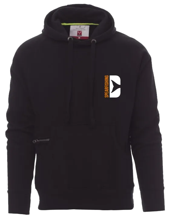 [SWNDSC1S] Sweat Noir à capuche (S)