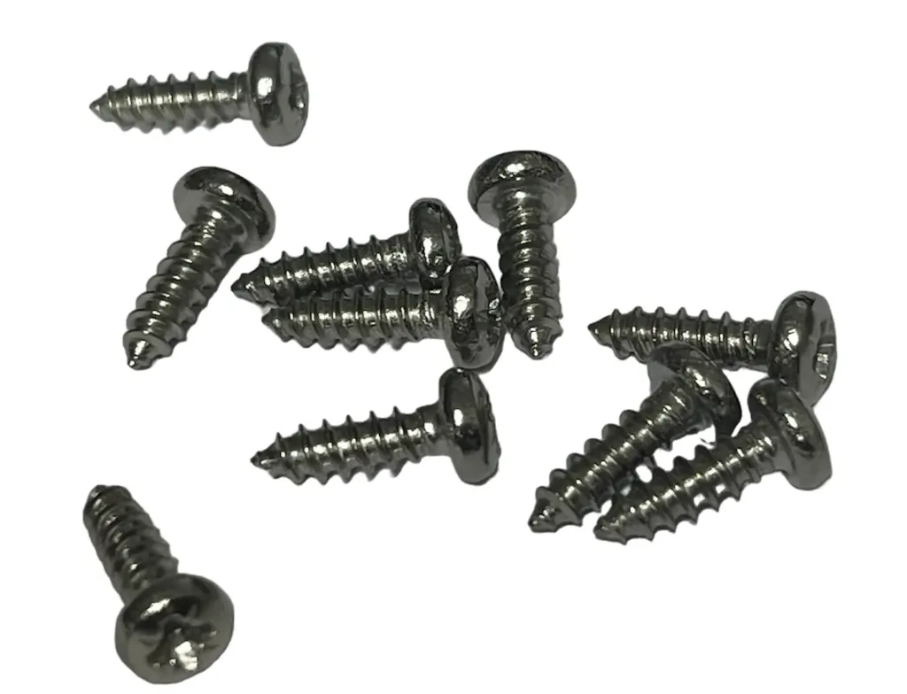 [V2909IA4TRPC] Vis inox A4 Tête Ronde Pozi Cruciforme PZD par 10 (2,9x9)